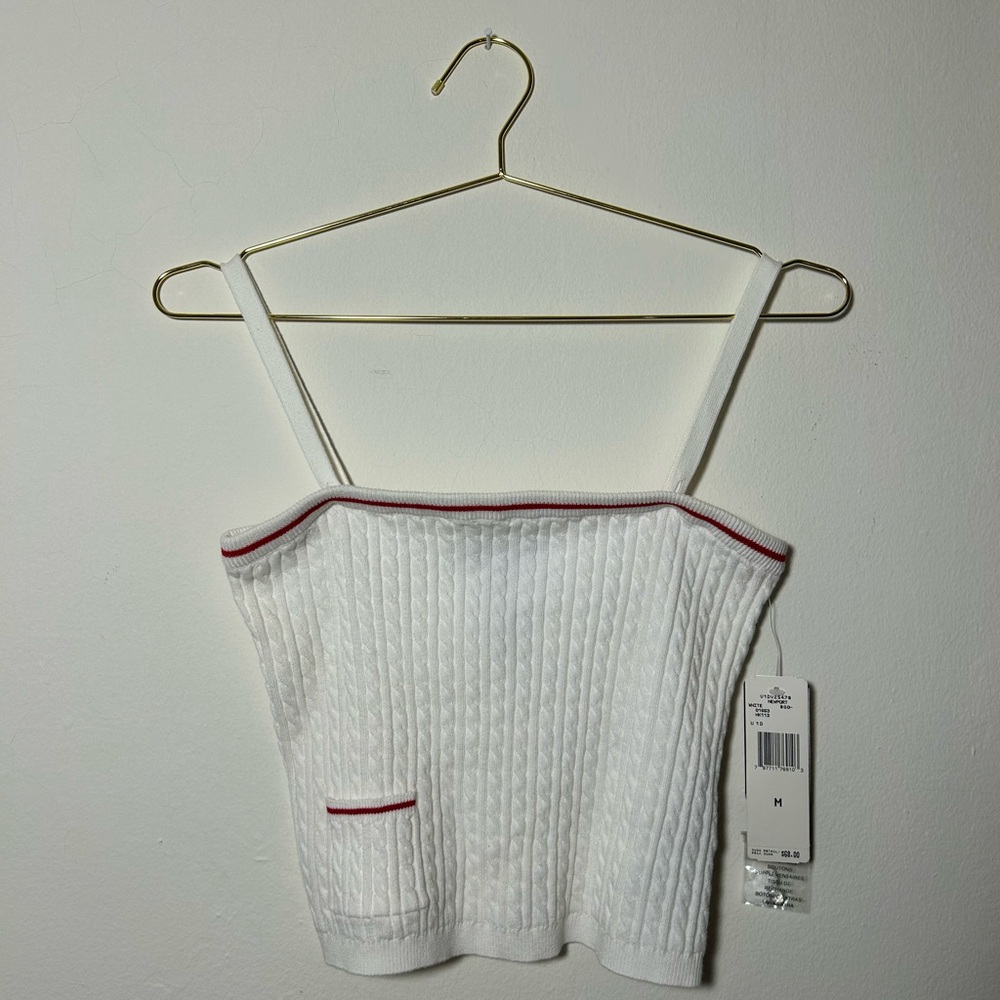Ralph Lauren Ivory Cable Knit top
